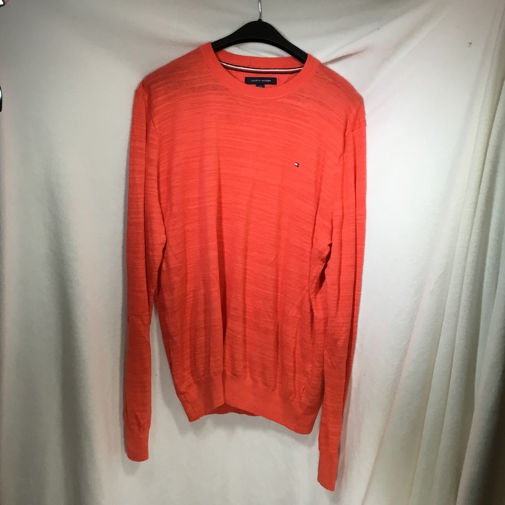 Tommy Hilfiger Sweater, L, Orange